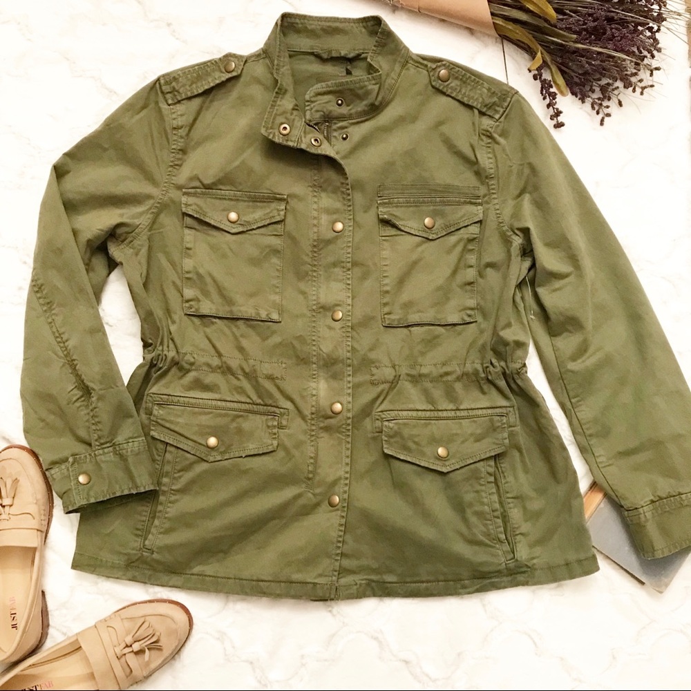 Gap Casual Military Utility Shirt Jacket NWOT